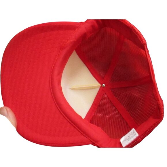 MASONIC SHRINER trucker Skater Cap NOS True Vtg 90s 1991 NEBRASKA FOOTBALL OSFA - Picture 4 of 5